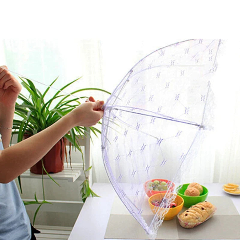 Folding Umbrella Style Net Food Cover