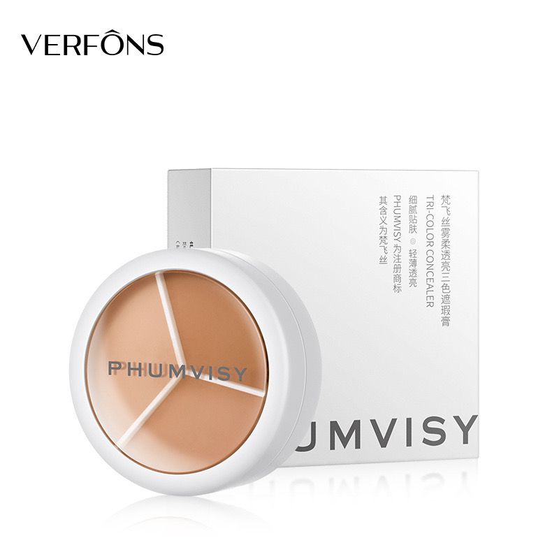 VERFŌNS 3in1 Full Cover Concealer Concealer Corrector Foundation