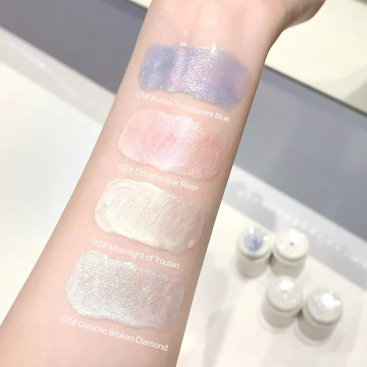 Pagevine Ultimate Glow Liquid Highlighter 4 Piece Set