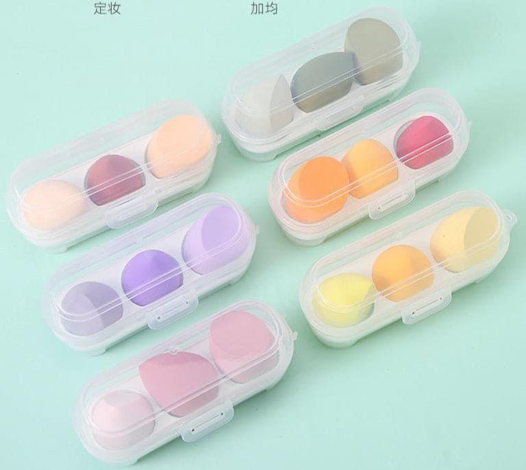 Romantic Charm 3pcs Beauty Blender Each Box