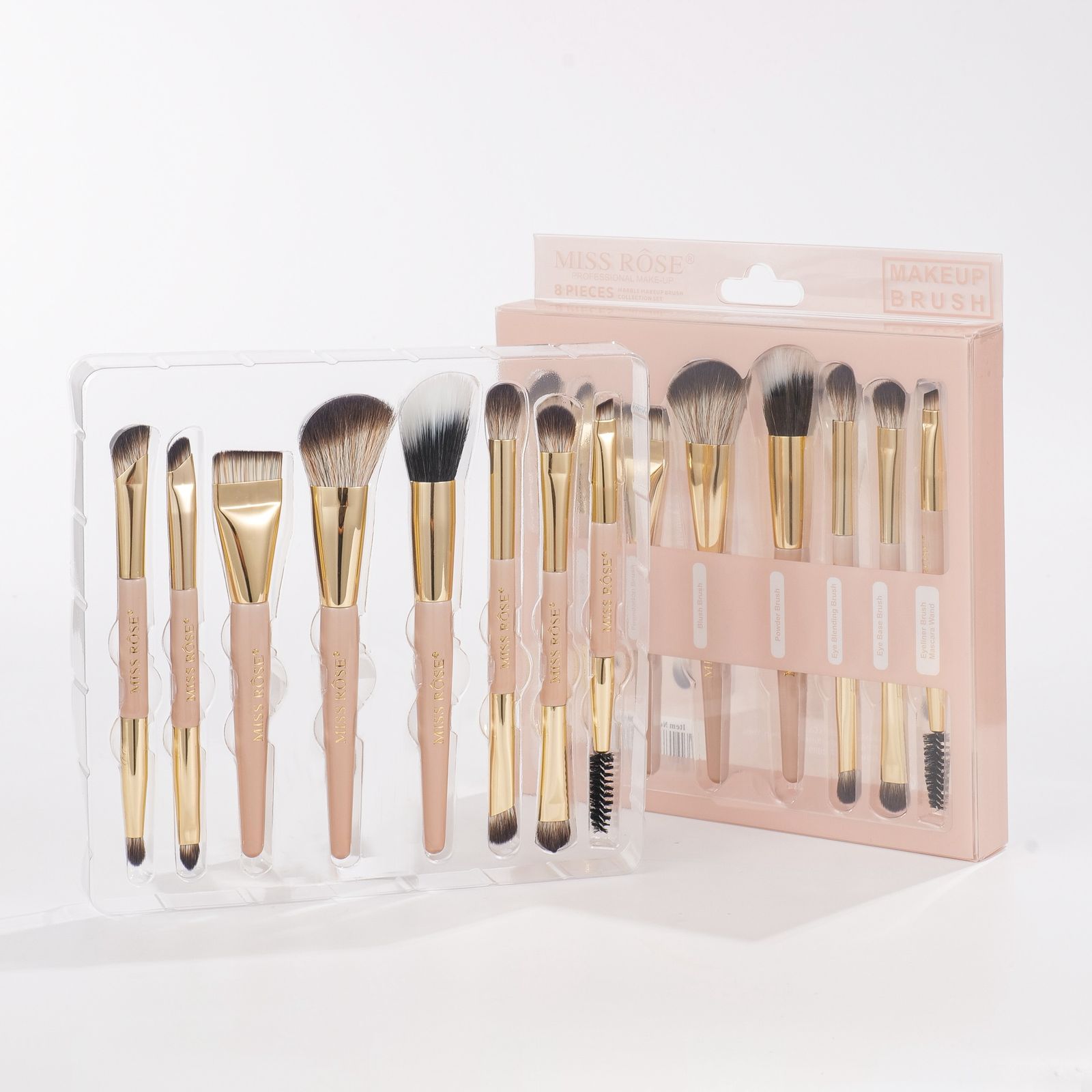 Miss Rose 8pcs Brushes