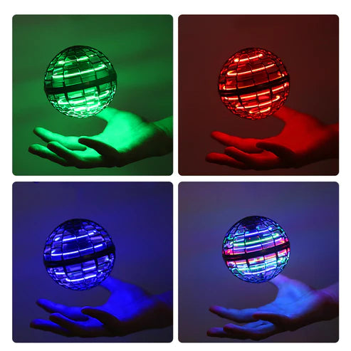 Rechargeable Magic Flying Ball Led Spinner