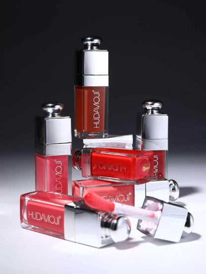 Hudamoji Shimmer Vivid Touch Lip Gloss Pack of 6