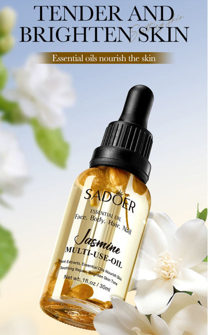 Sadoer Face, Body, Hair, Nail Multi Use Jasmine Oil 55ml