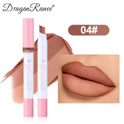 Dragon Ranee 6-Color Two-Tone Matte Lipstick Pen