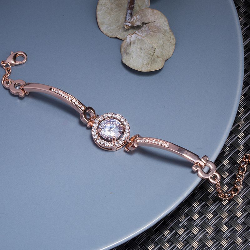 Fashion Jewellery Rose Gold Bracelet