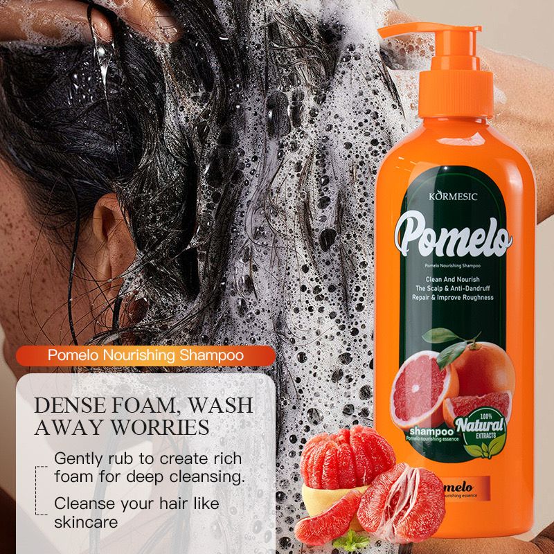 KORMESIC Damaged Hair Repair Moisturizing Smoothing Argan Oil Nourishing Grapefruit Formula Hair Shampoo 500ml