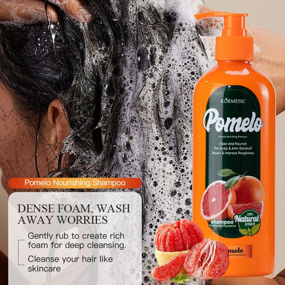 KORMESIC Damaged Hair Repair Moisturizing Smoothing Argan Oil Nourishing Grapefruit Formula Hair Shampoo 500ml