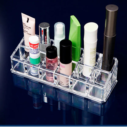 Acrylic Makeup Organizer Storage Box 12 Grid