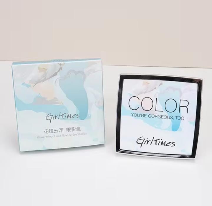 Girl Times Color You're Gorgeous Too 9 Colors Matte & Glitter Eye Shadow Palette