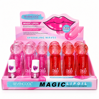 Seven Cool Magic Lip Oil 2Pcs Set