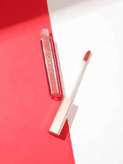 Hudamoji Luxe Nude & Red Lip Gloss Collection Pack of 12