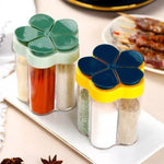 5 in 1 Spice Bottle Jar Large Capacity Food Grade Salt Sugar Bottle