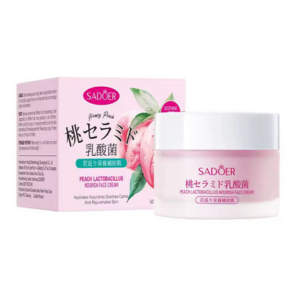 Sadoer Honey Peach Lactobacillus Hydrate Face Cream