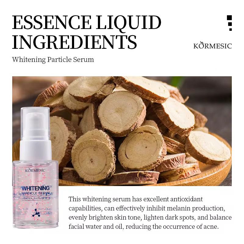 Kormesic Face Serum Moisturizing Hydrating Removing Spot Whitening Particle Facial Serum