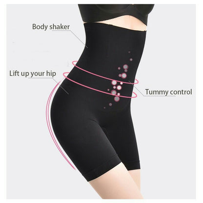 High Waist Breathable Butt Lifter Belly and Hip Control Body Shaper Slimming Panty Tummy Control Standard (Size Small to Medium)