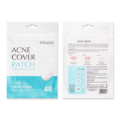KORMESIC Korea Acne Spot Treatment Pimple Patch Bag Face Hydrocolloid Pimple Patch Acne