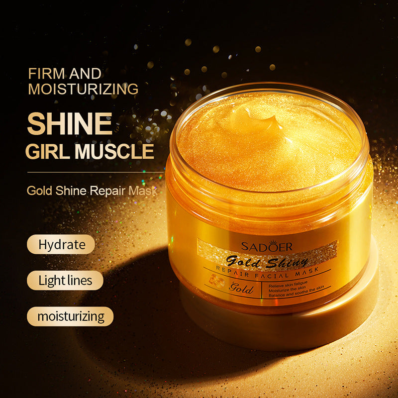 SADOER Gold Shiny Repair Facial Mask 120g