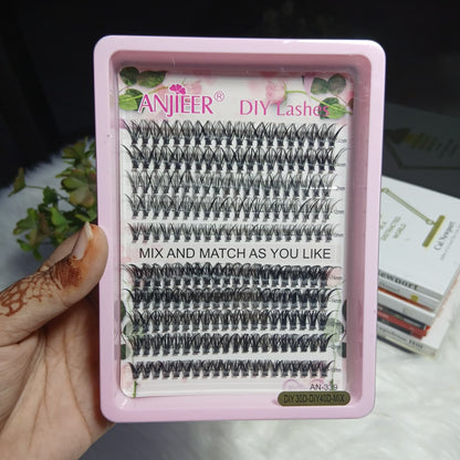 Anjieer Mix And Match Diy Lashes Set