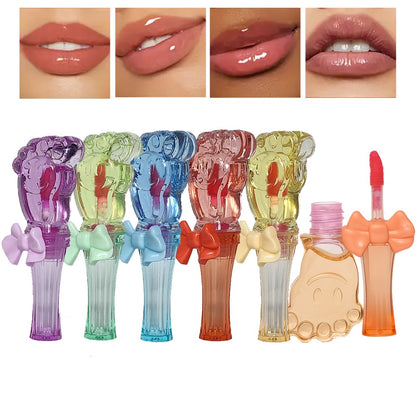 New Pink Magic Lip Gloss 6pcs Set