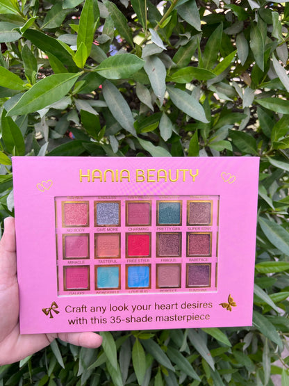 Hania Beauty 35 Color 35 Eye Shadow Kit