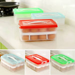 2 Layers Egg Storage Box 24 Egg Capacity