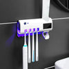 UV Light Toothbrush Sterilizer And Toothpaste Dispenser