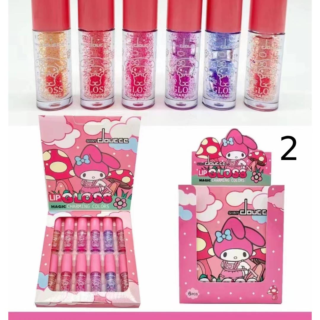 12pcs Shiny Charming Colors Lip Gloss Set