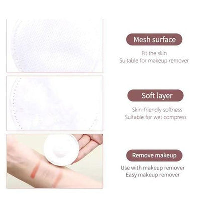 Rainbow Premium Cotton Pads 50Pcs Pack