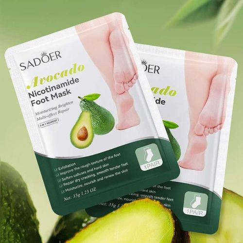 Sadoer Avocado Nicotinamide Moisturizing Foot Mask 35g