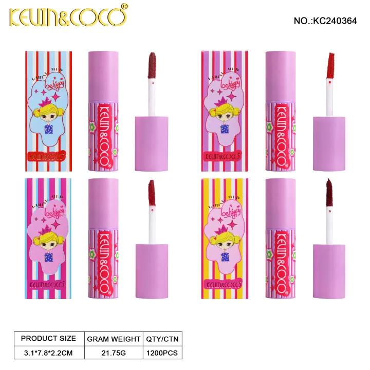Kevin & Coco Labial Mud Lip Gloss Pack of 4