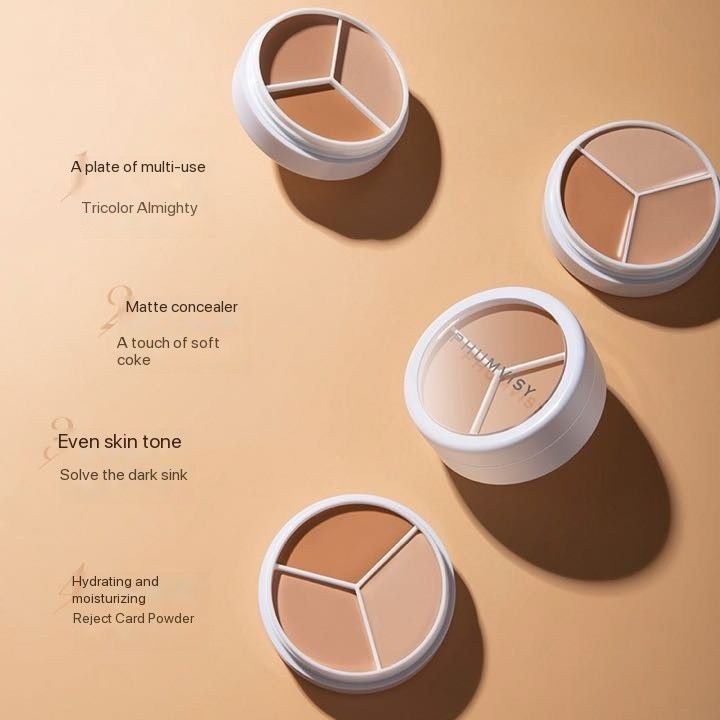 VERFŌNS 3in1 Full Cover Concealer Concealer Corrector Foundation