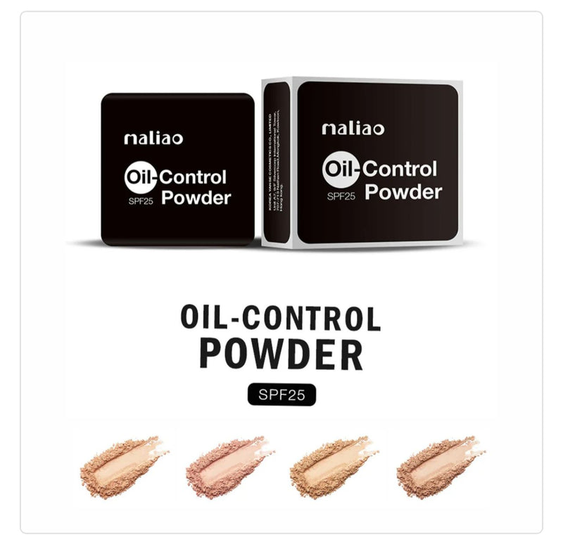 Maliao Oil-Control Powder SPF25 - Shine-Free Perfection with Sun Protection