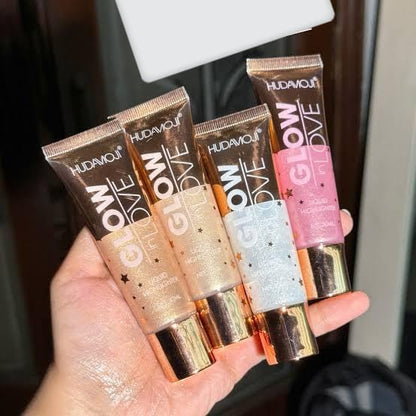 Hudamoji Liquid Highlitter 4pcs Set