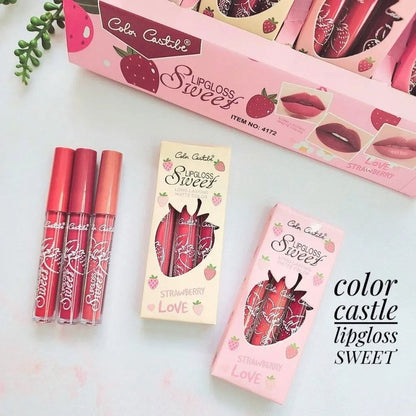 Color Castle 3in1 Long Lasting Matte Color Lip Gloss