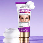 SADOER Nicotinamide Whitening Freckle Moisturizing Cleanser Brightening Hydrating Rejuvenating Facial Cleanser 80g