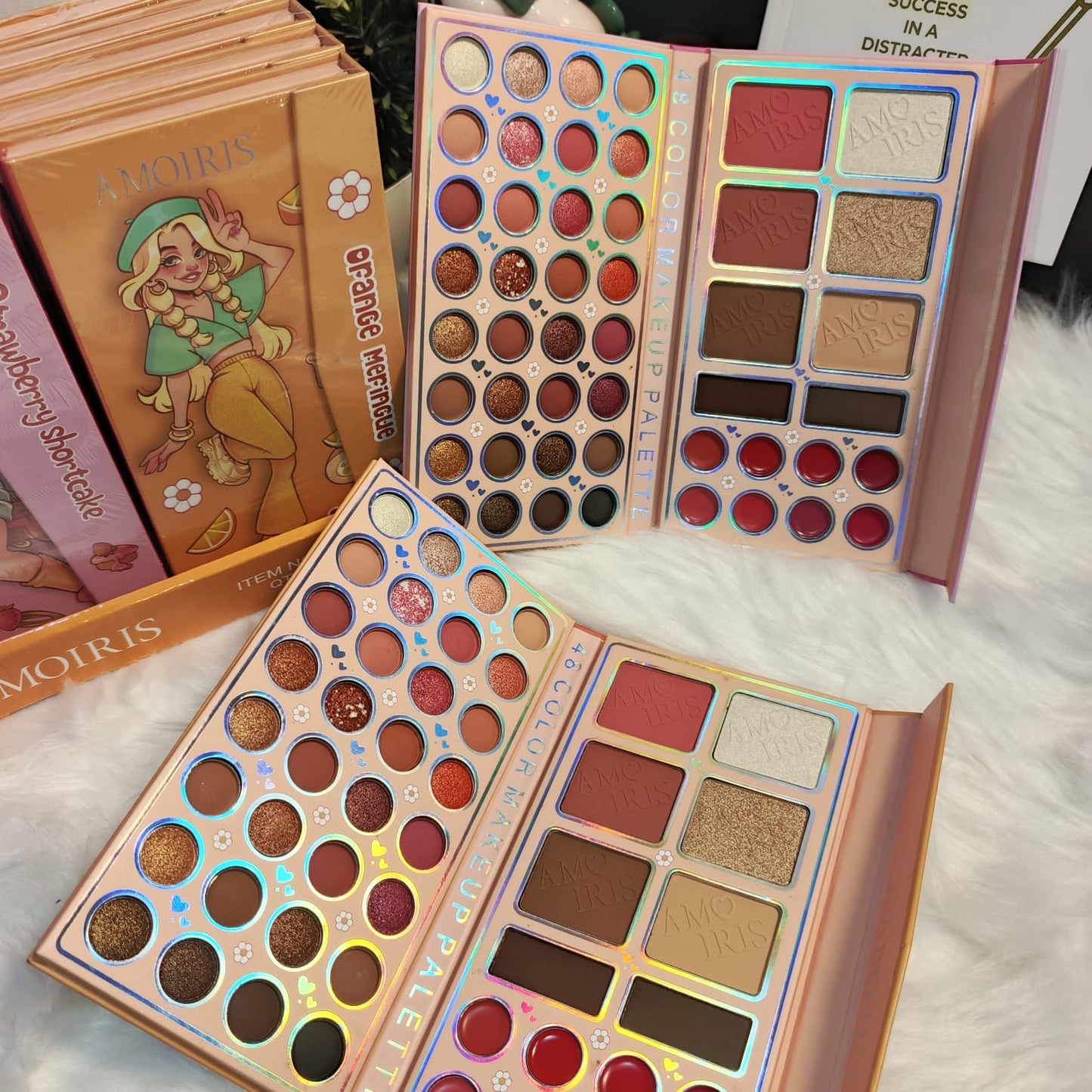 Aura Beauty 48 Color All in One EyeShadow Book Palette