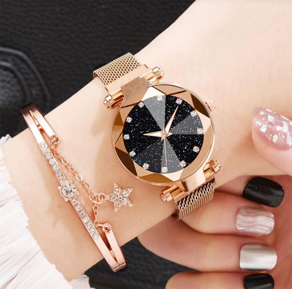 Magnetic Watch And Bracelet Set