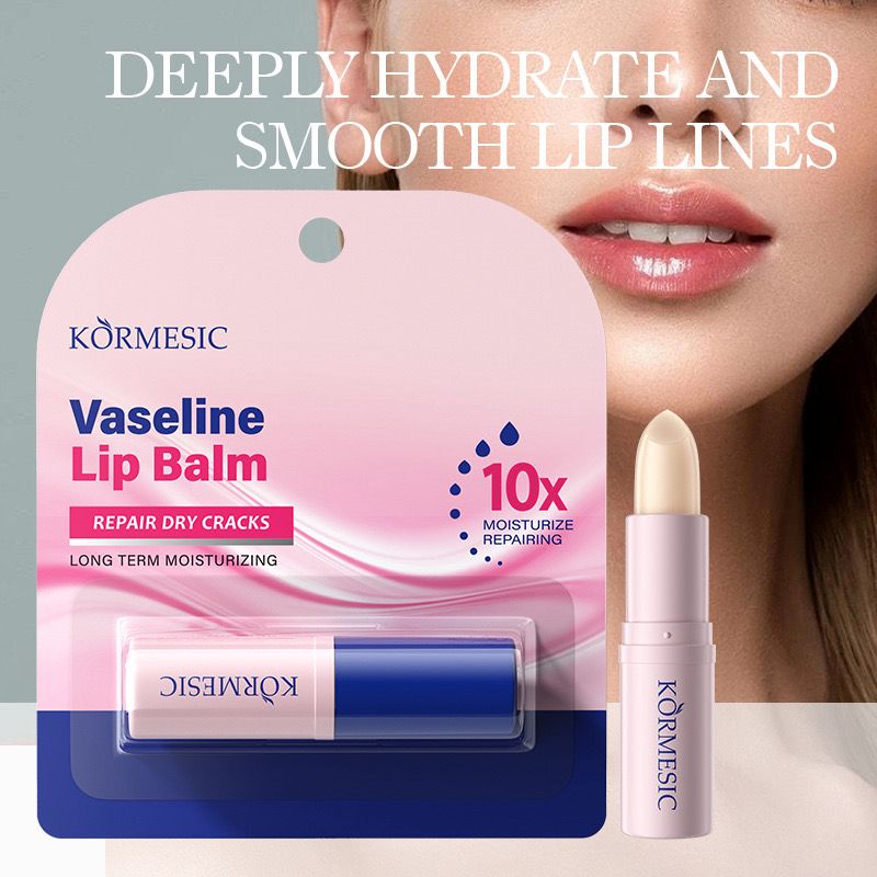KORMESIC Repair Dry Cracks Vaseline Lip Balm 10x Moisturize Repairing
