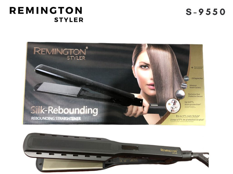 REMINGTON SILK REBOUNDING HAIR STRAIGHTNER S-9550