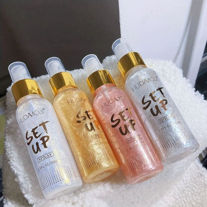 Hudamoji Shine Gold Glow Highlight Spray 6Pcs Set