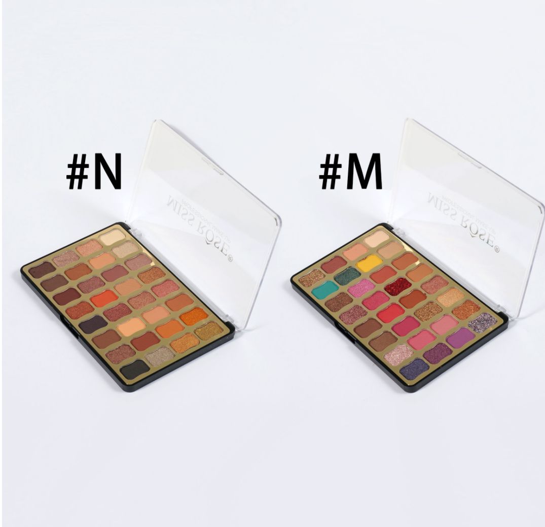 Miss Rose Limited Edition 32 Colors Radiant Eyeshadow Pellet