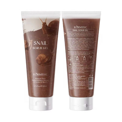 KORMERSIC Exfoliating Deep Cleansing Skin Whitening Body Skin Care Cleansing Exfoliating Facial Face Scrub Gel