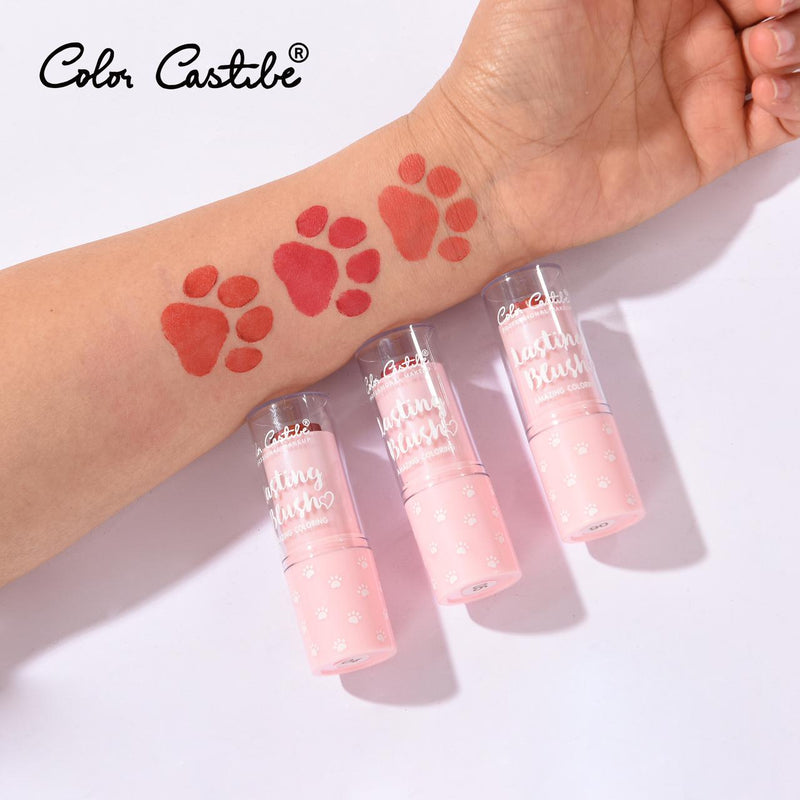 Color Castle Cat's Paw Stick Blush On Stick 6 Pcs Set