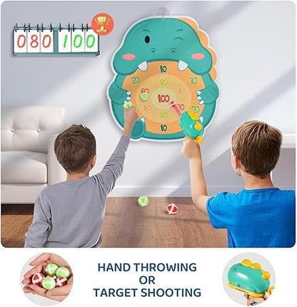 Dinosaur Shooting Ball Gun Toy Game for Kids