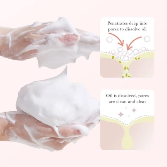 Bioaqua Rose Hyaluronic Acid Moisturizing Cleanser – 100g