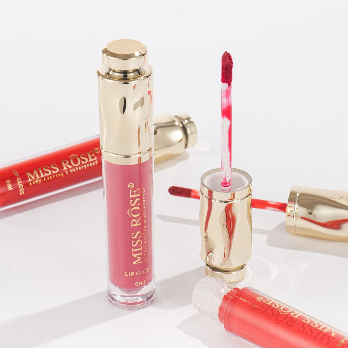 Miss Rose Matte Lip Gloss Pack of 6