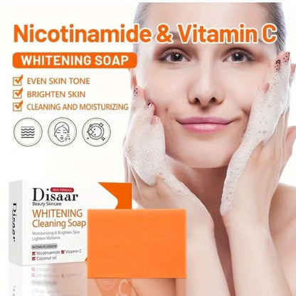 Disaar Whitening Nicotinamide And Vitamin C Coconut Oil Cleaning Soap