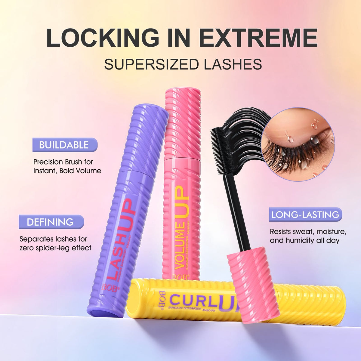 BOB Dramatic Volume & Curl Mascara