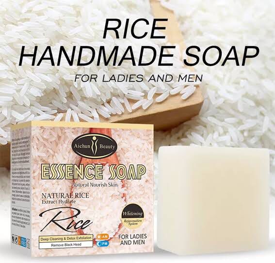 Aichun Beauty Natural Rice Essence Soap